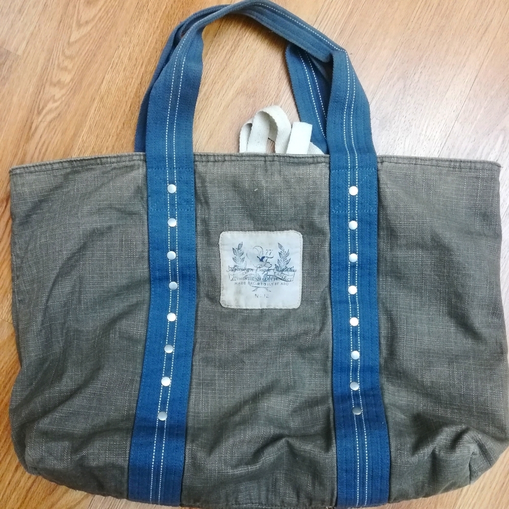 American Eagle Outfitters Army Green Tote